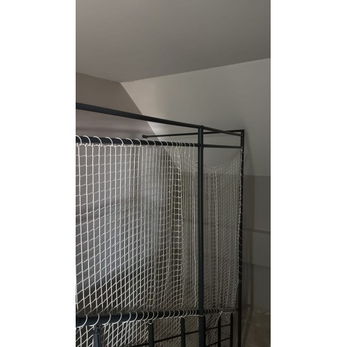 Merdiven Güvenlik Ağı ve Metal Koruma Çerçevesi