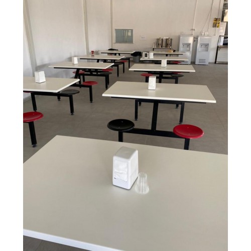 Sabit Tabureli Kantin Masası