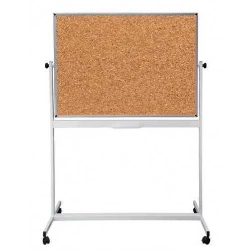 Mantar Pano Çift taraflı Mobil Ayaklı  Mantar Pano Çift taraflı Mobil Ayaklı